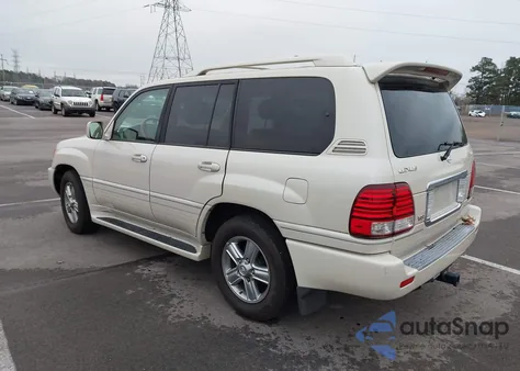 2006 Lexus Lx 470 z USA, uszkodzony, nr VIN JTJHT00WX64005719